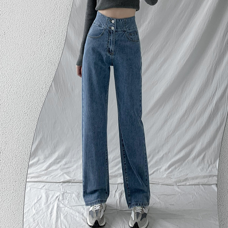 Fashion Straight Leg Jeans