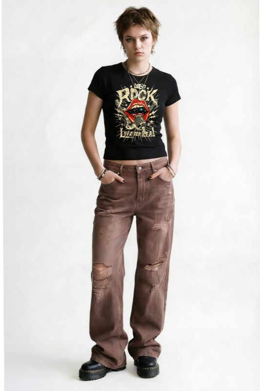 Vintage Washed Crop Top