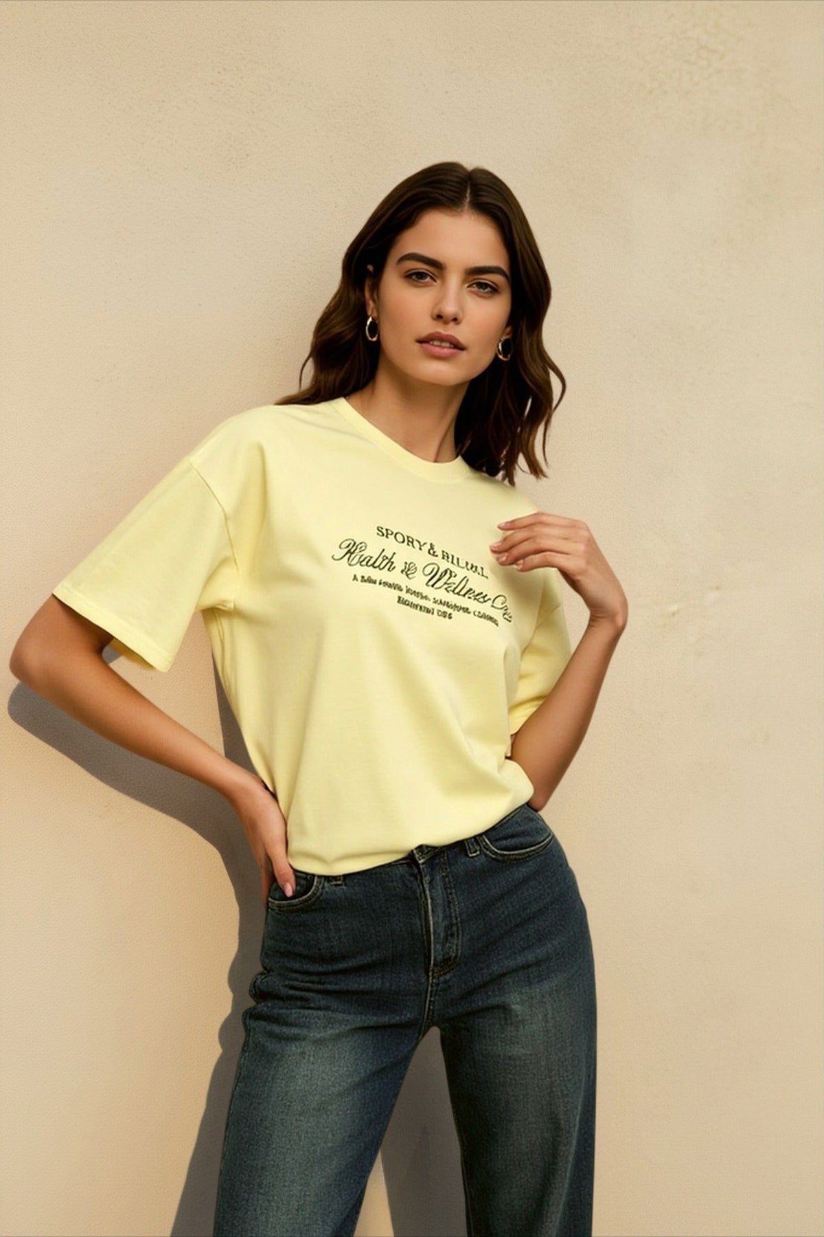 Relaxed Fit Cotton Top