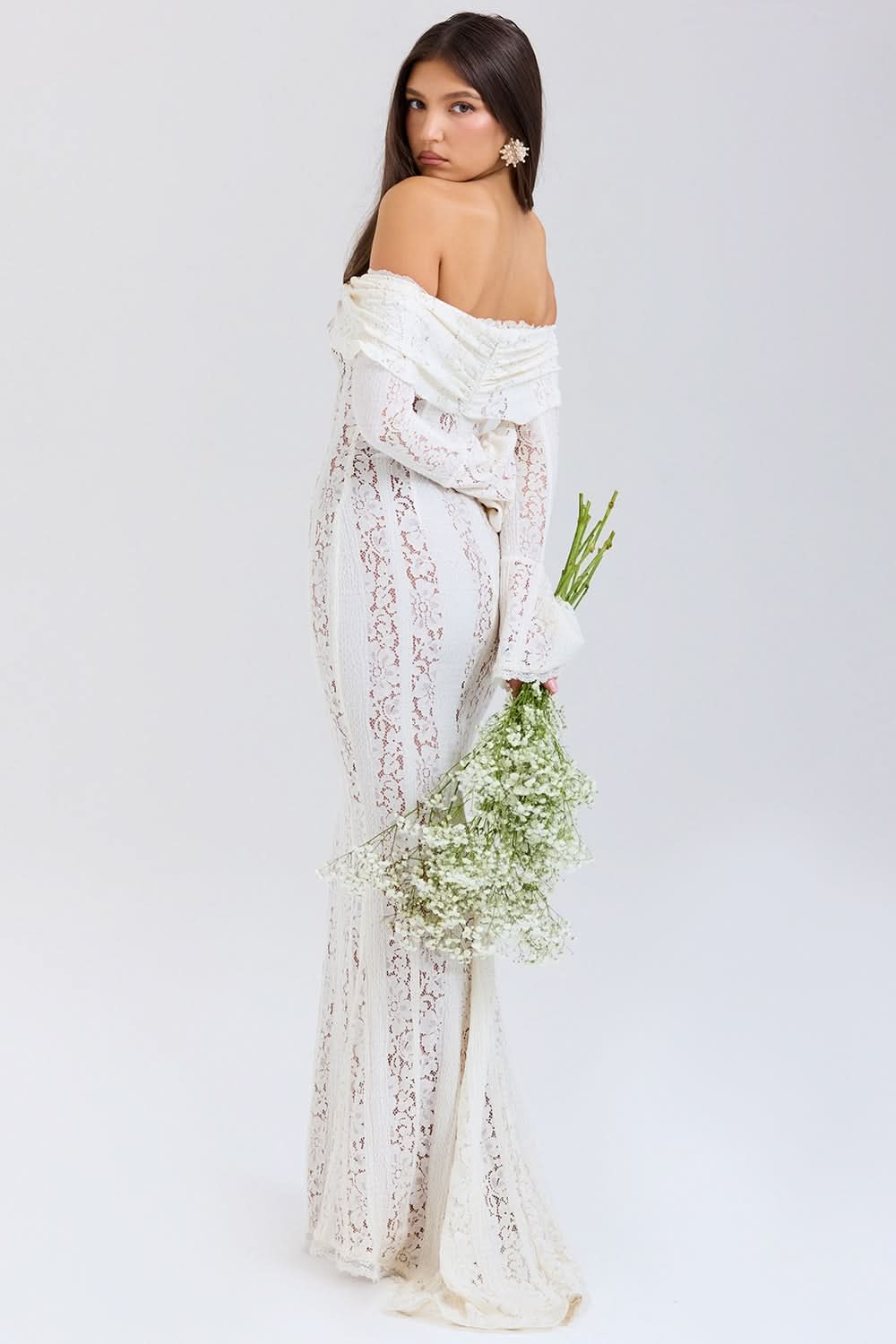Emily Lace Maxi Dress - View 2