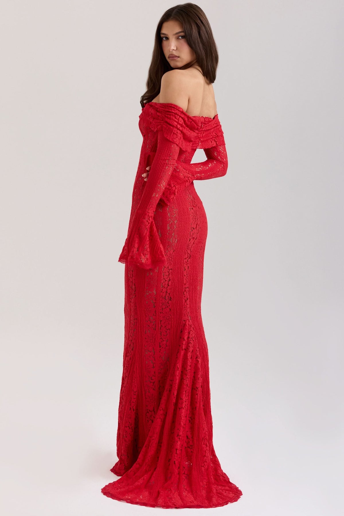 Emily Lace Maxi Dress - View 6