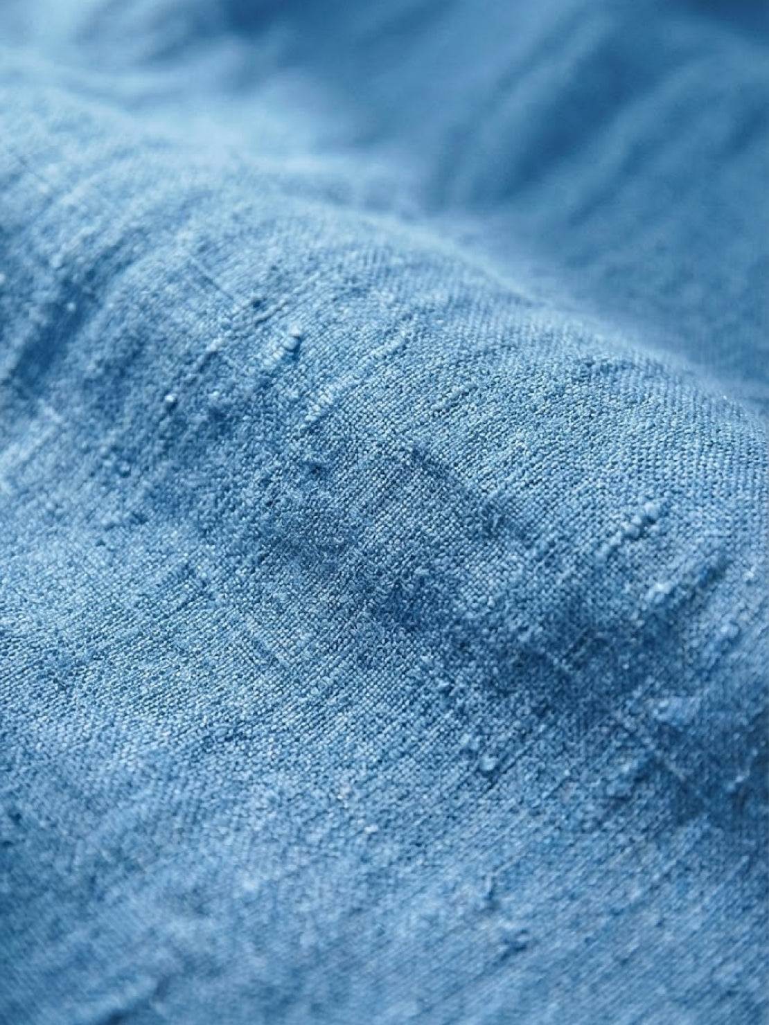Linen Look Drawstring Waist Tapered Pants 27