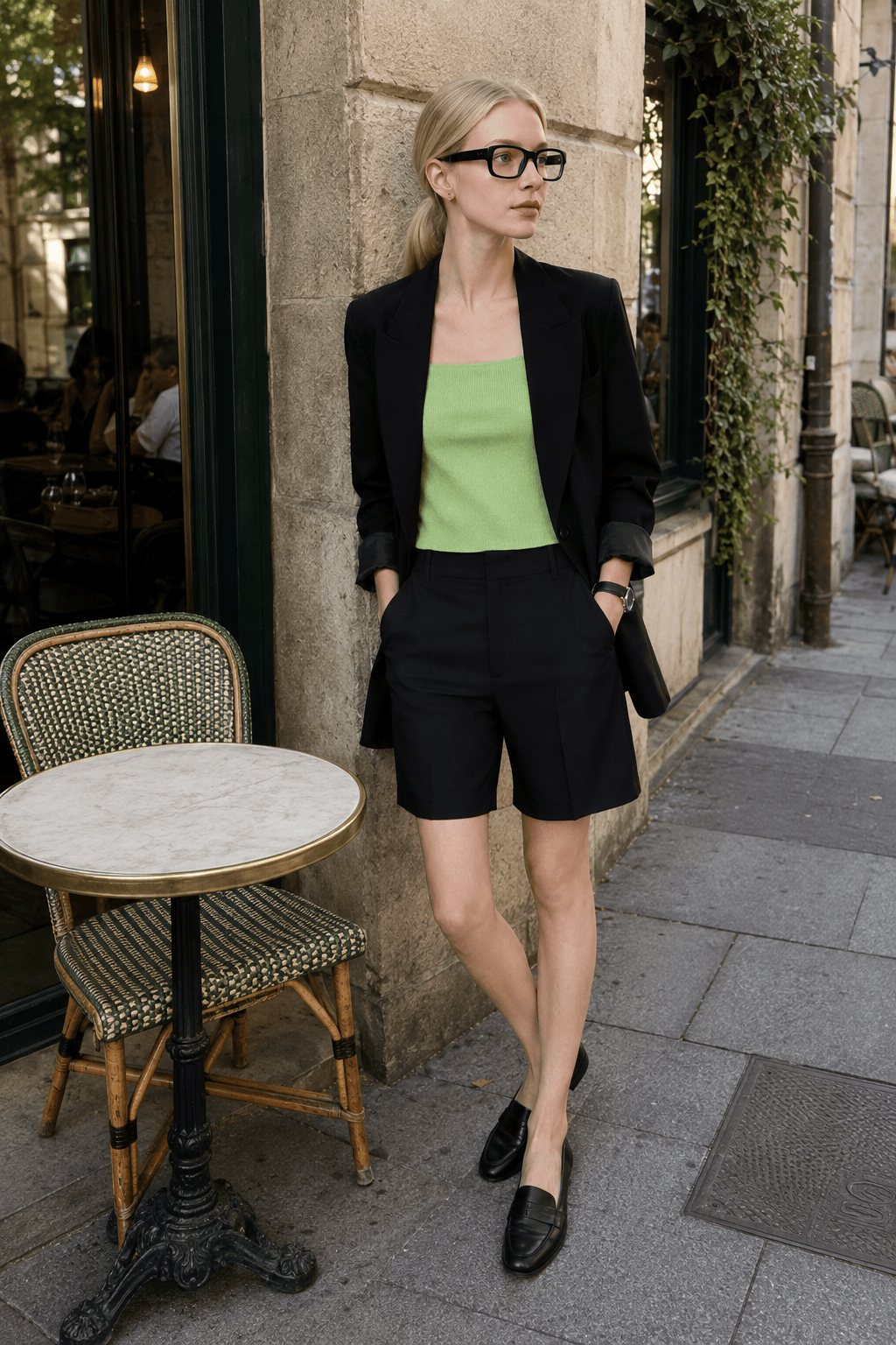 Minimalism Professional Style Solid Straight Short