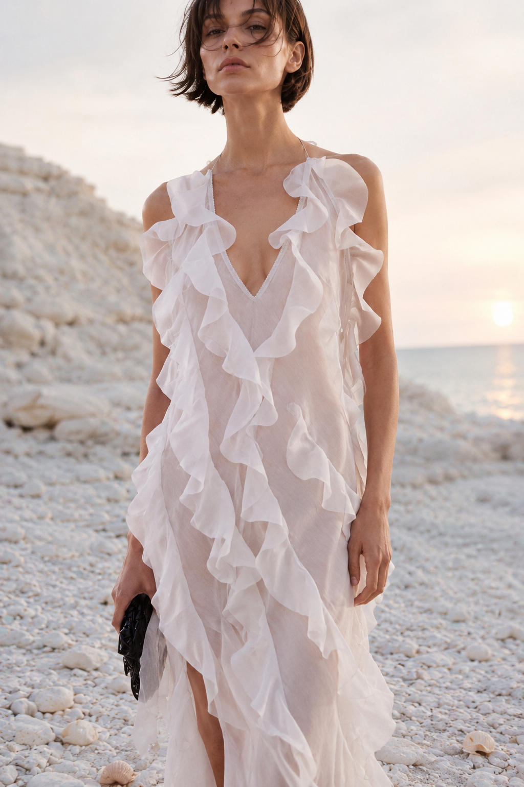 Sheer Mesh Dress