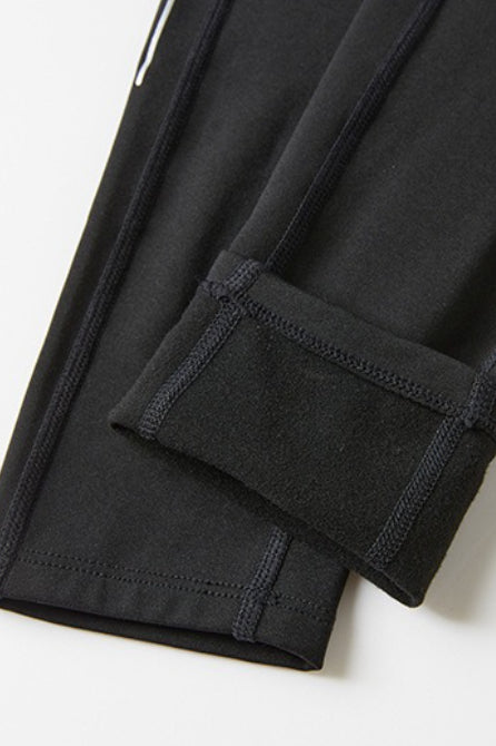 Thermal High-Rise Fleece Lined Running Yoga Leggings