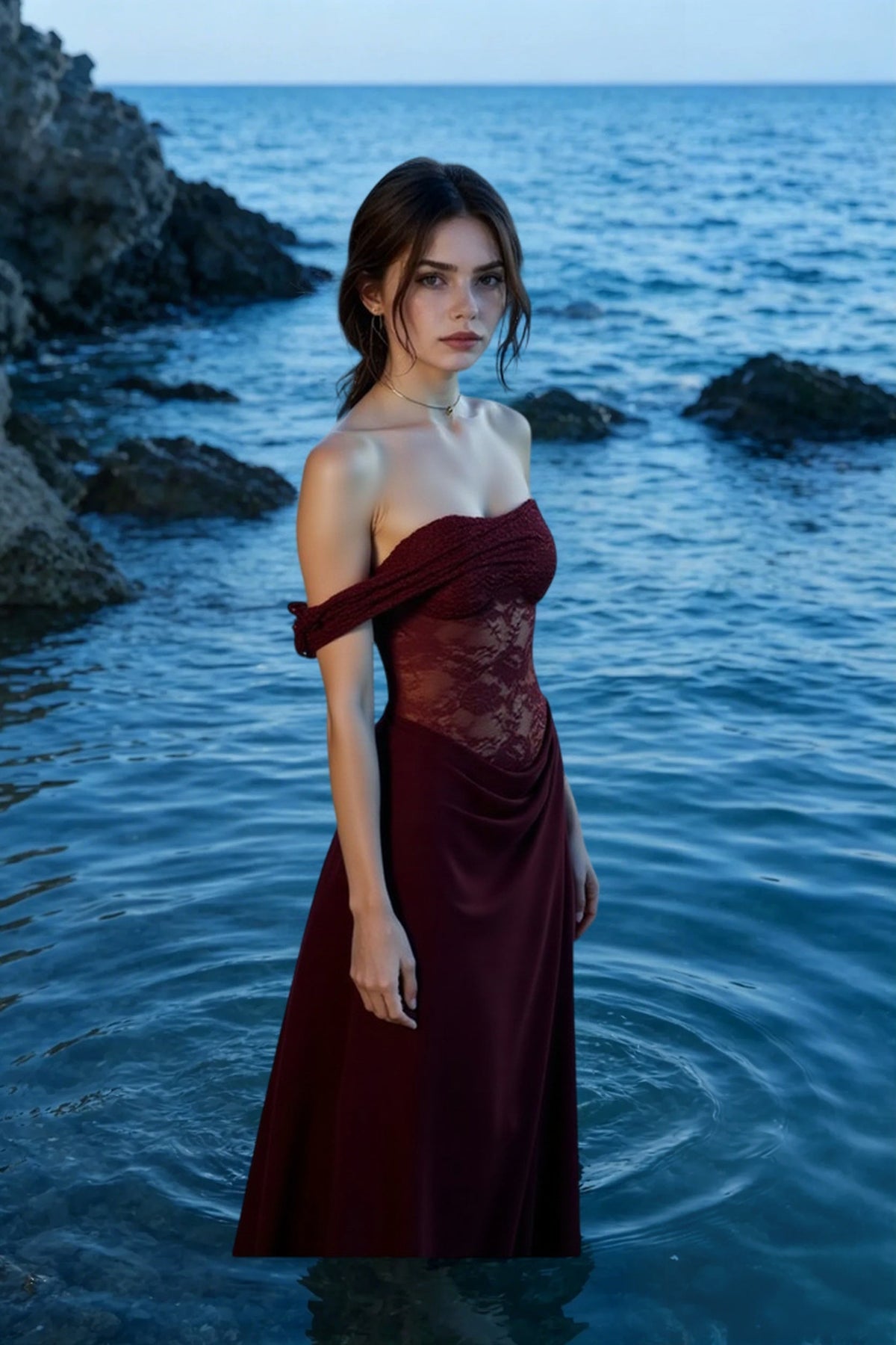 Cami Bodycon Lace Dress - View 7