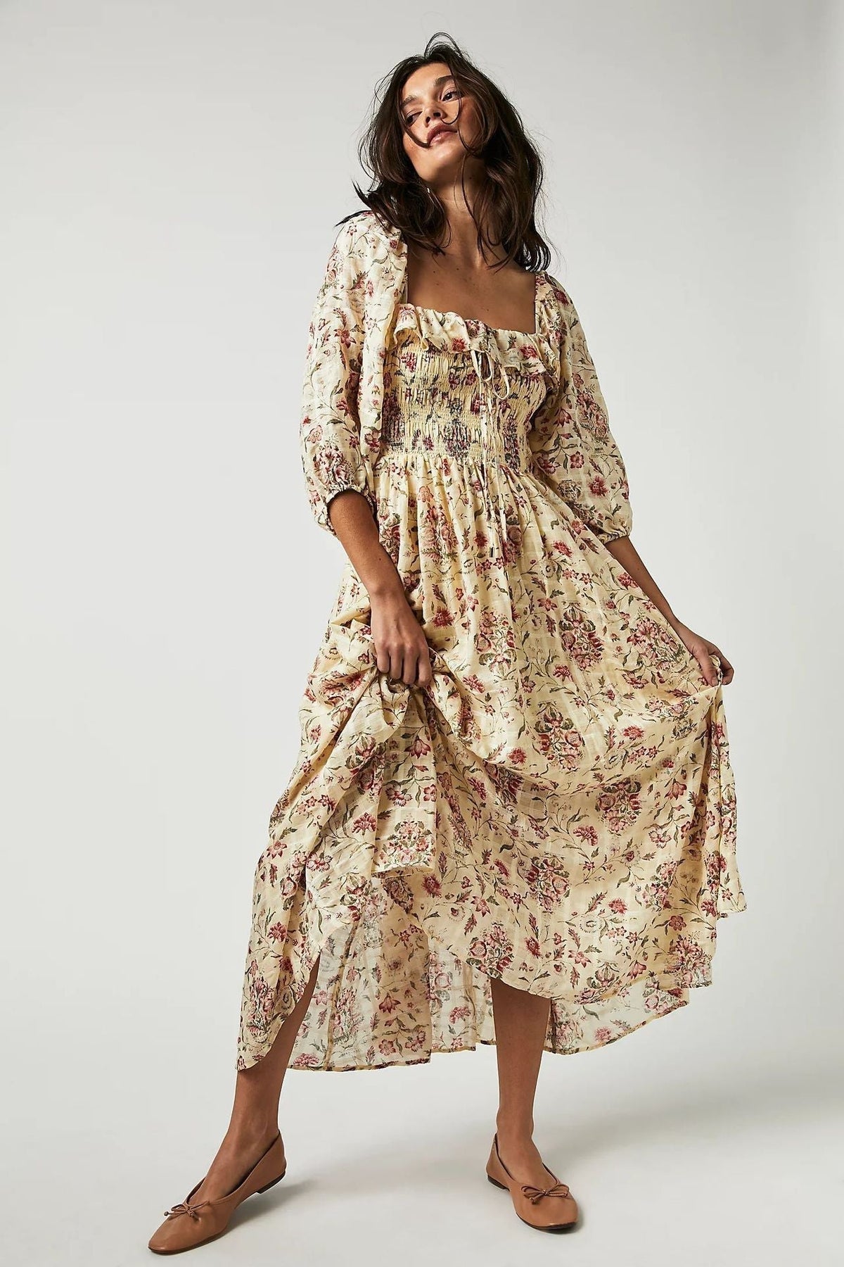 Ariadna Printed Midi Dress - View 8