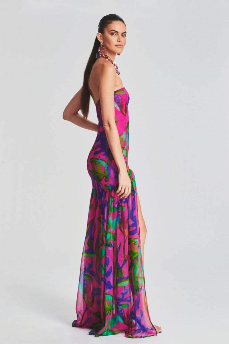 Isis Strapless Maxi Dress - View 3