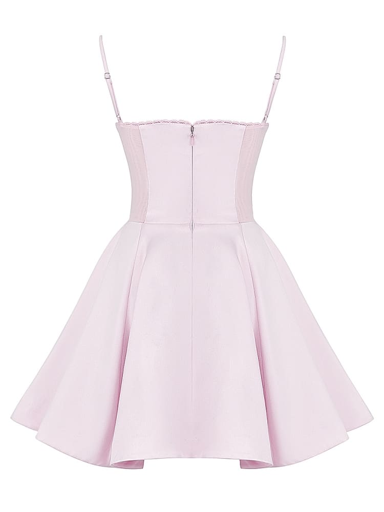 Ballerina Pink Tulle Mini Dress - View 10