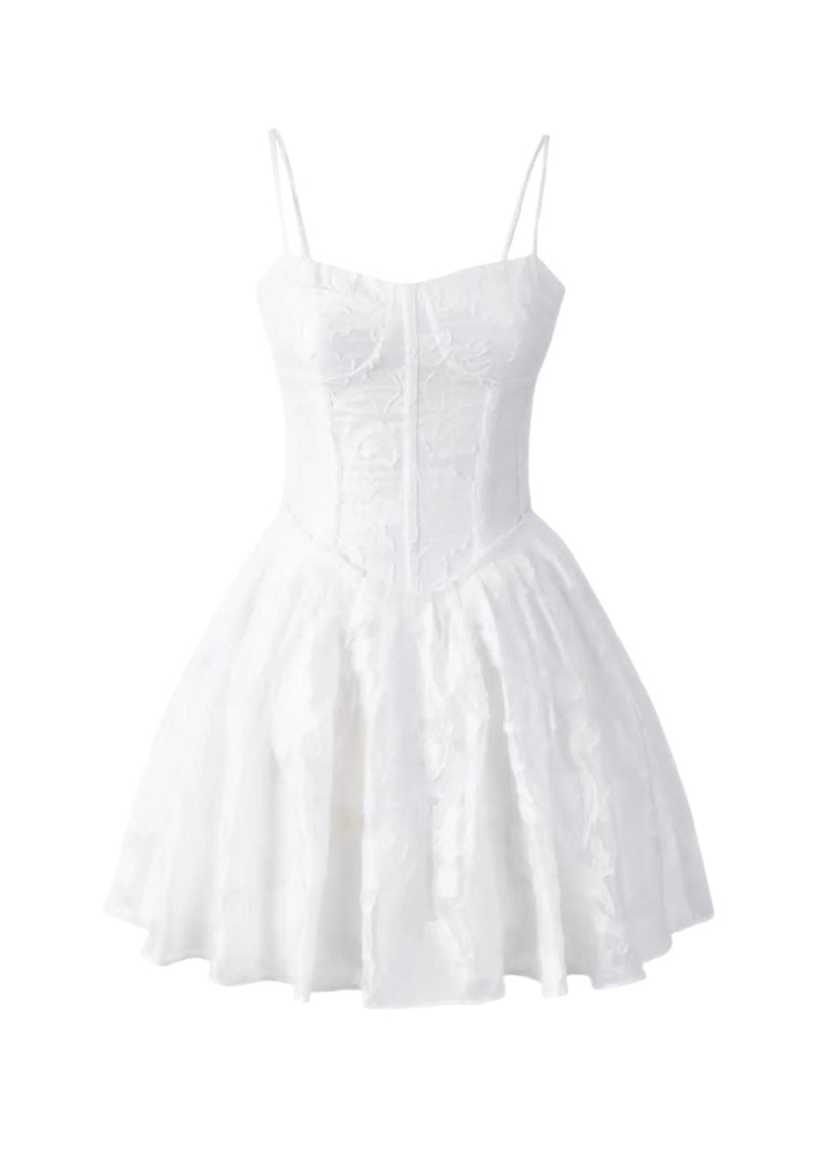Satin V-Neck Sleeveless Corset Bodycon Mini Cocktail Dress - View 4
