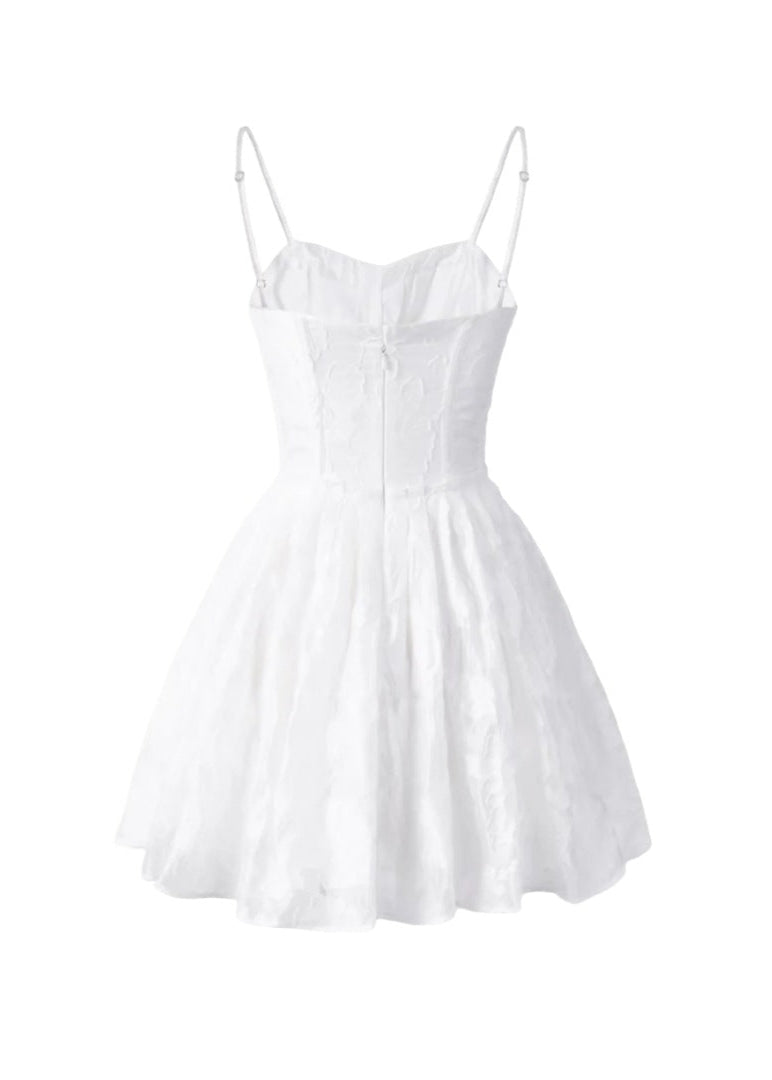 Satin V-Neck Sleeveless Corset Bodycon Mini Cocktail Dress - View 5
