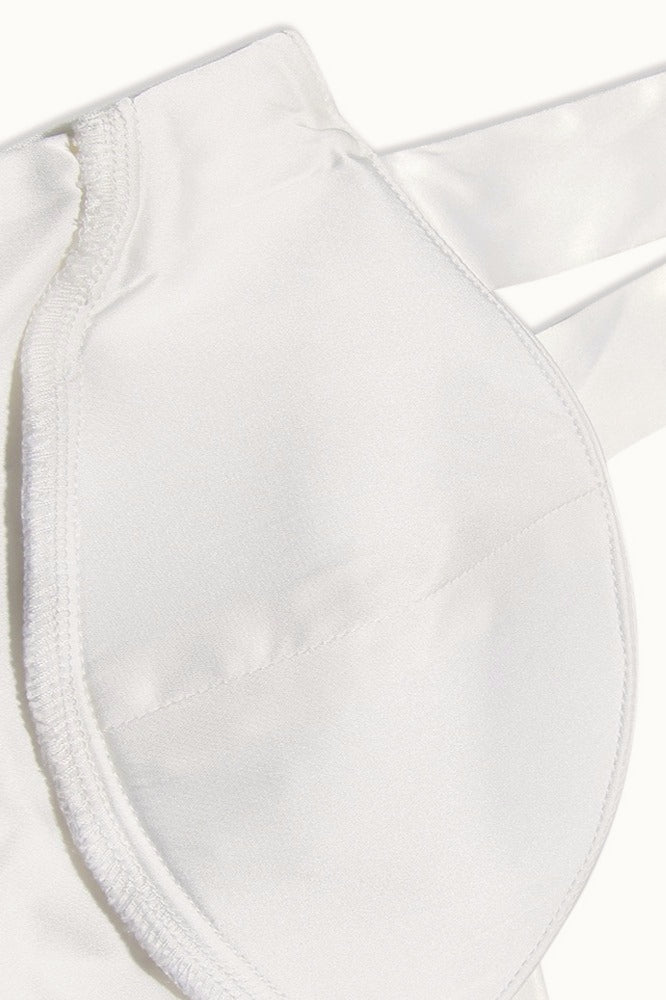 Halter Satin Corset Lace Up Cropped Tank Top