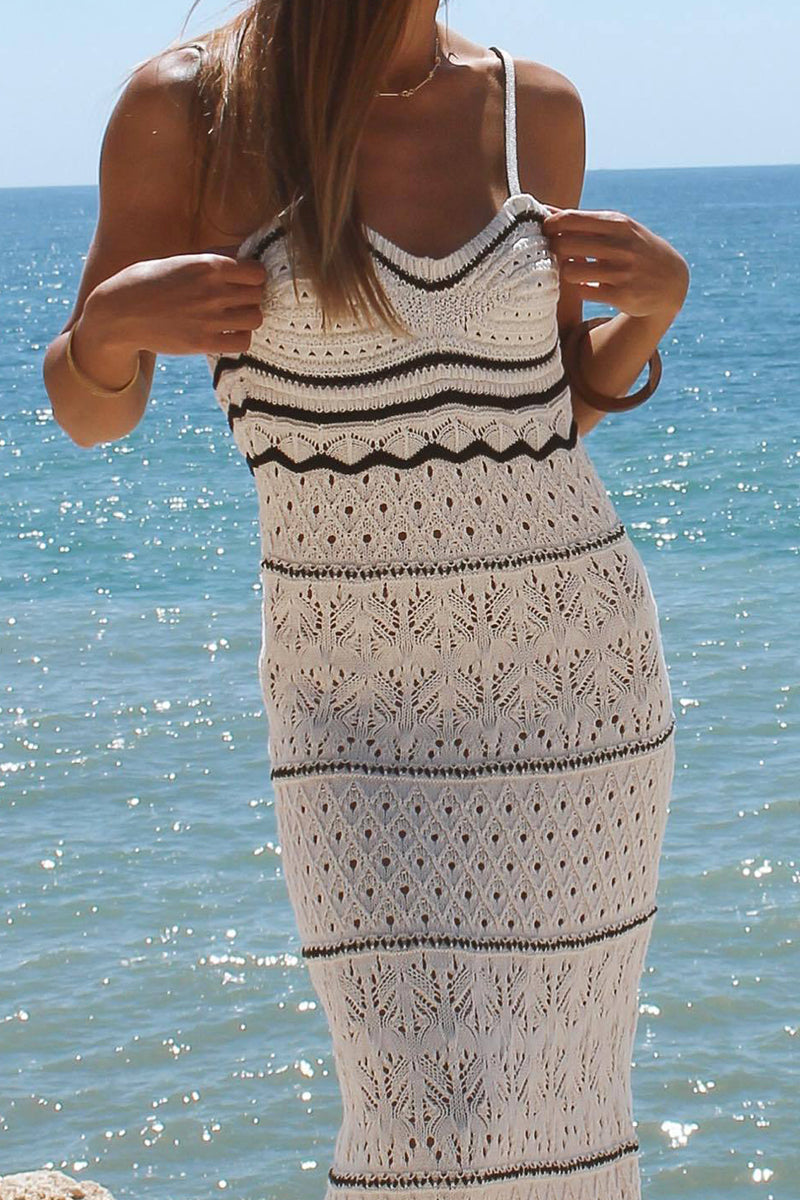 Velvet High Neck Long Sleeve Mermaid Maxi Dress - View 3