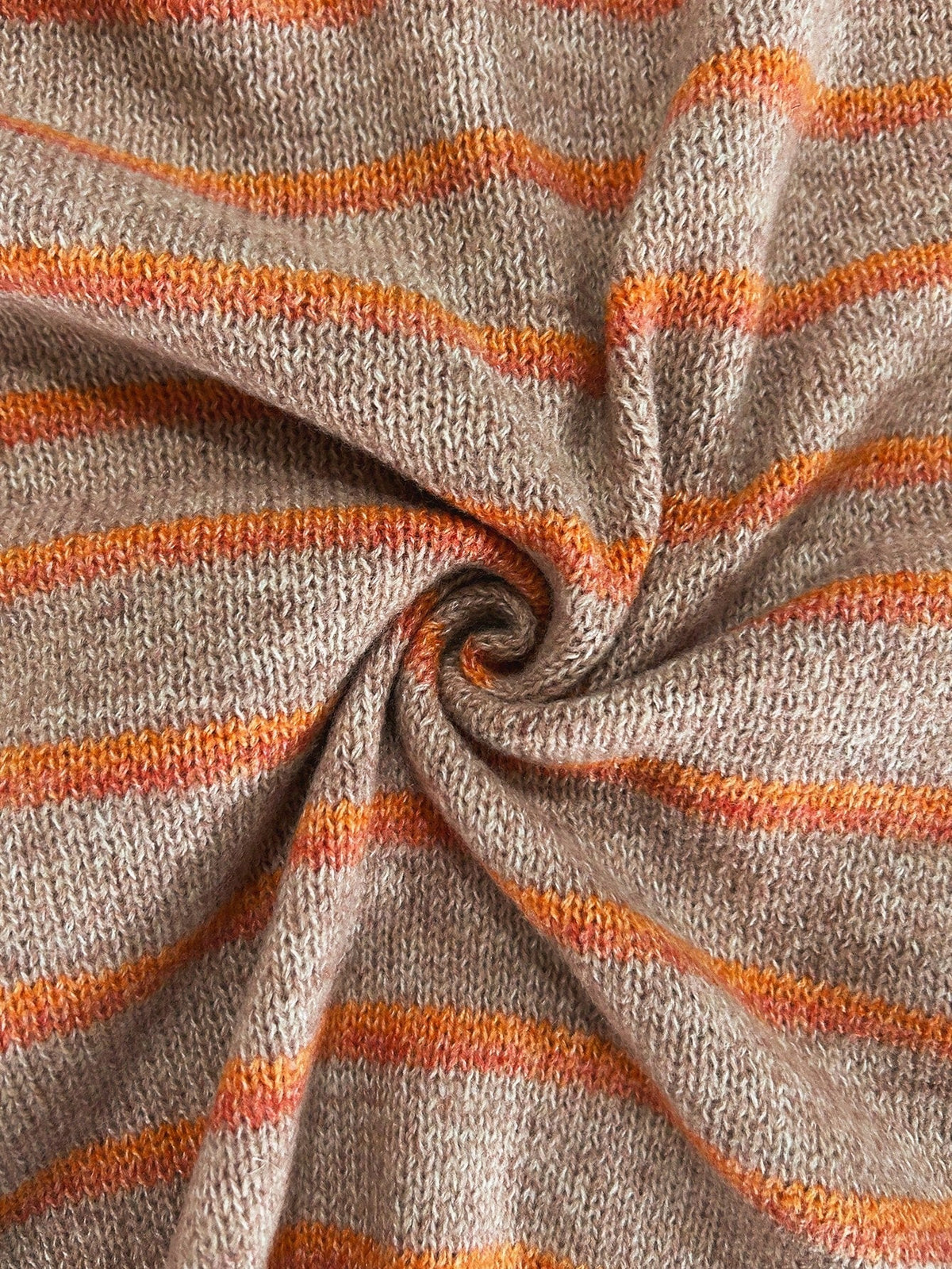 Striped Button Front Knit Cardigan 12