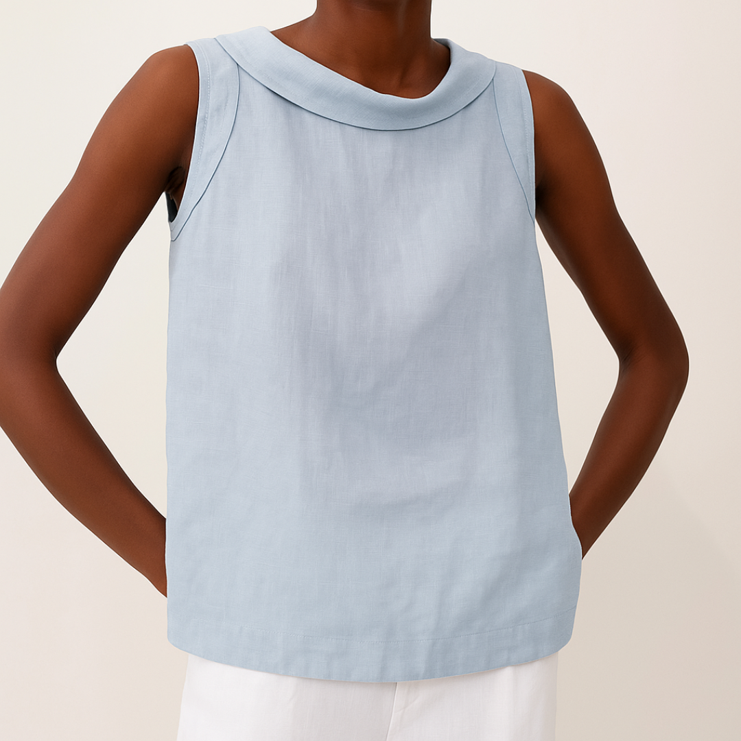 Roll Neck Sleeveless Shell Top 5
