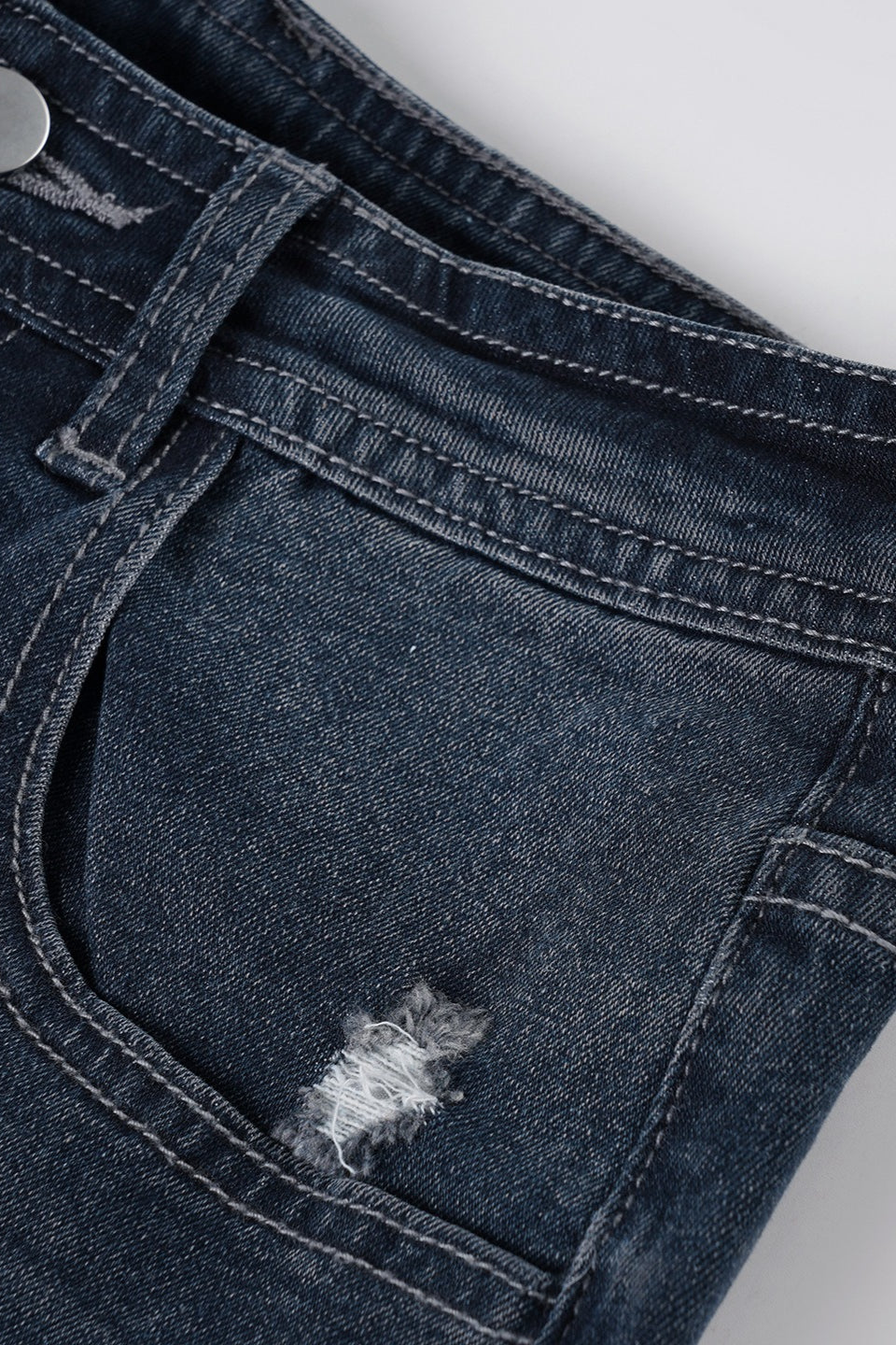 Low-Rise Denim Jeans