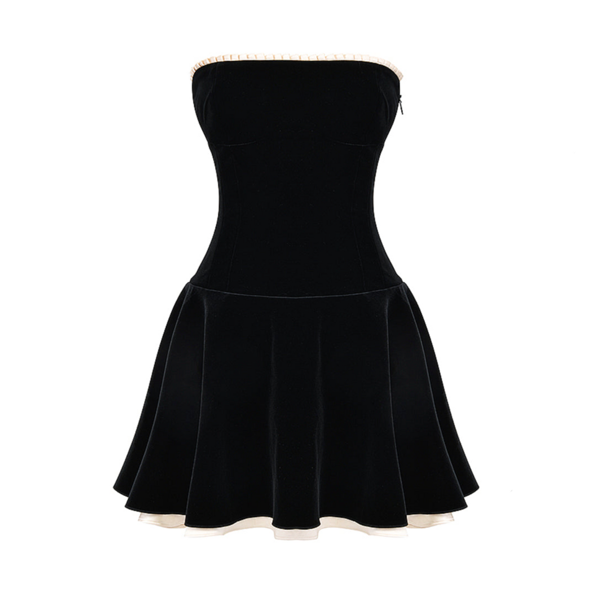 Path to Paradise Vintage Velvet Mini Dress - View 14