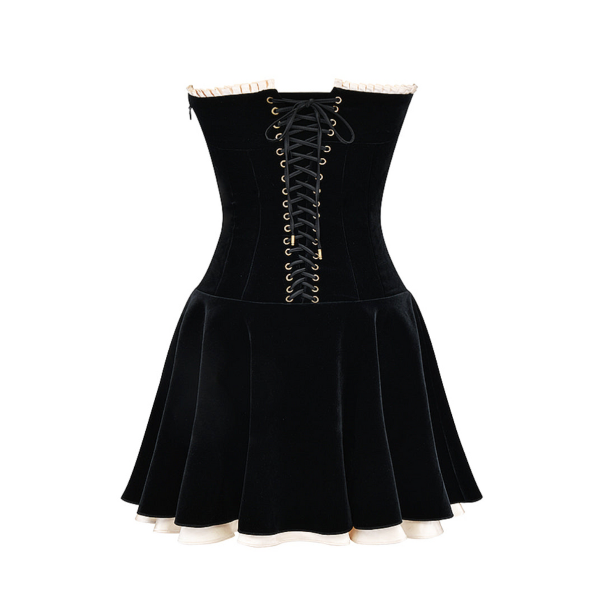 Path to Paradise Vintage Velvet Mini Dress - View 15