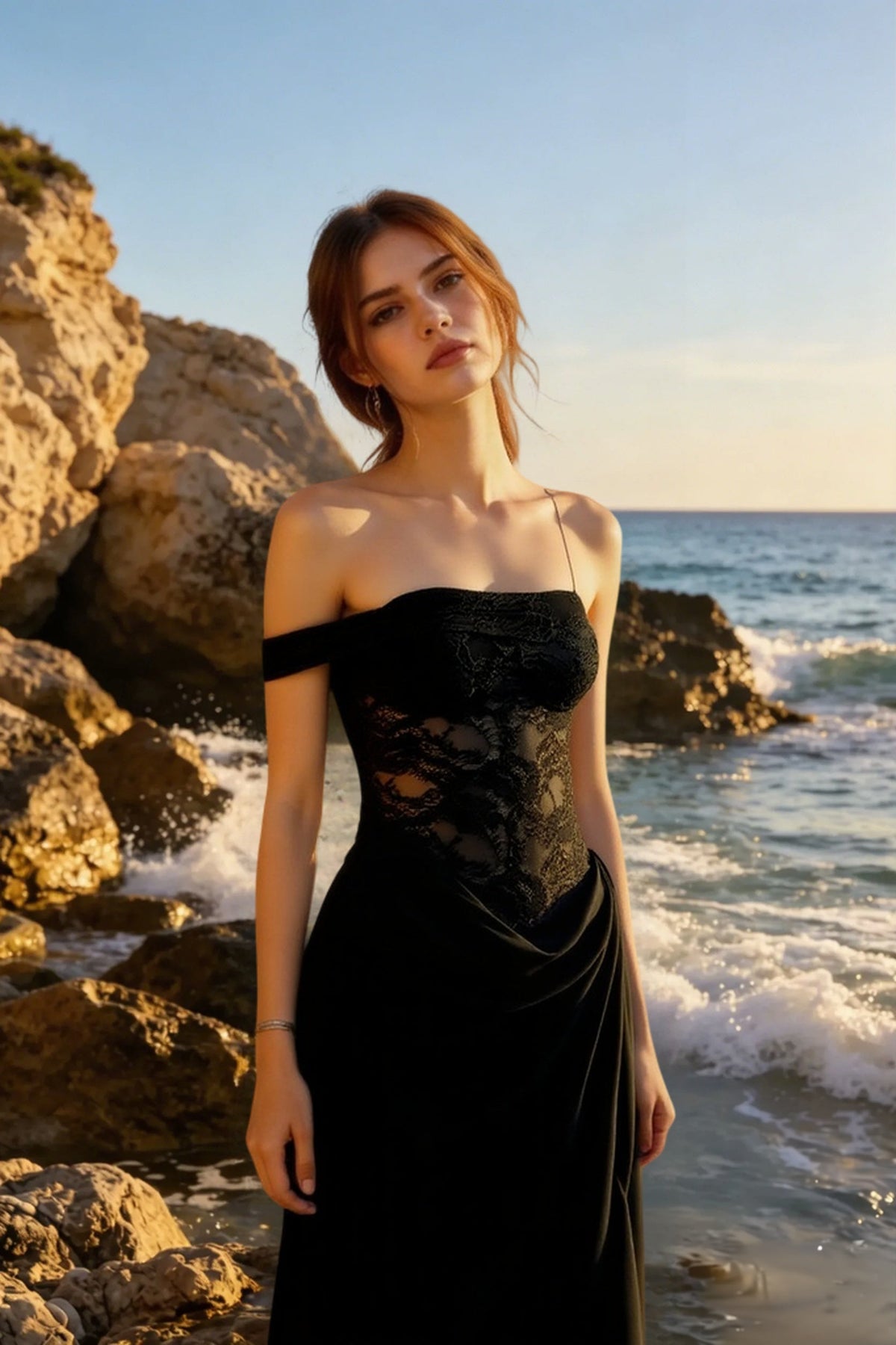 Cami Bodycon Lace Dress - View 3