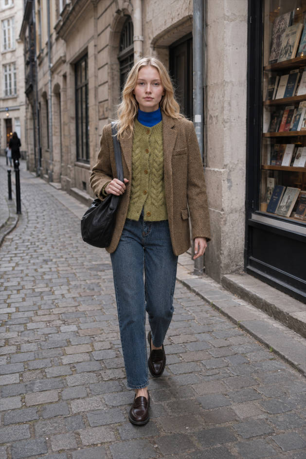 Wool Blend Blazer