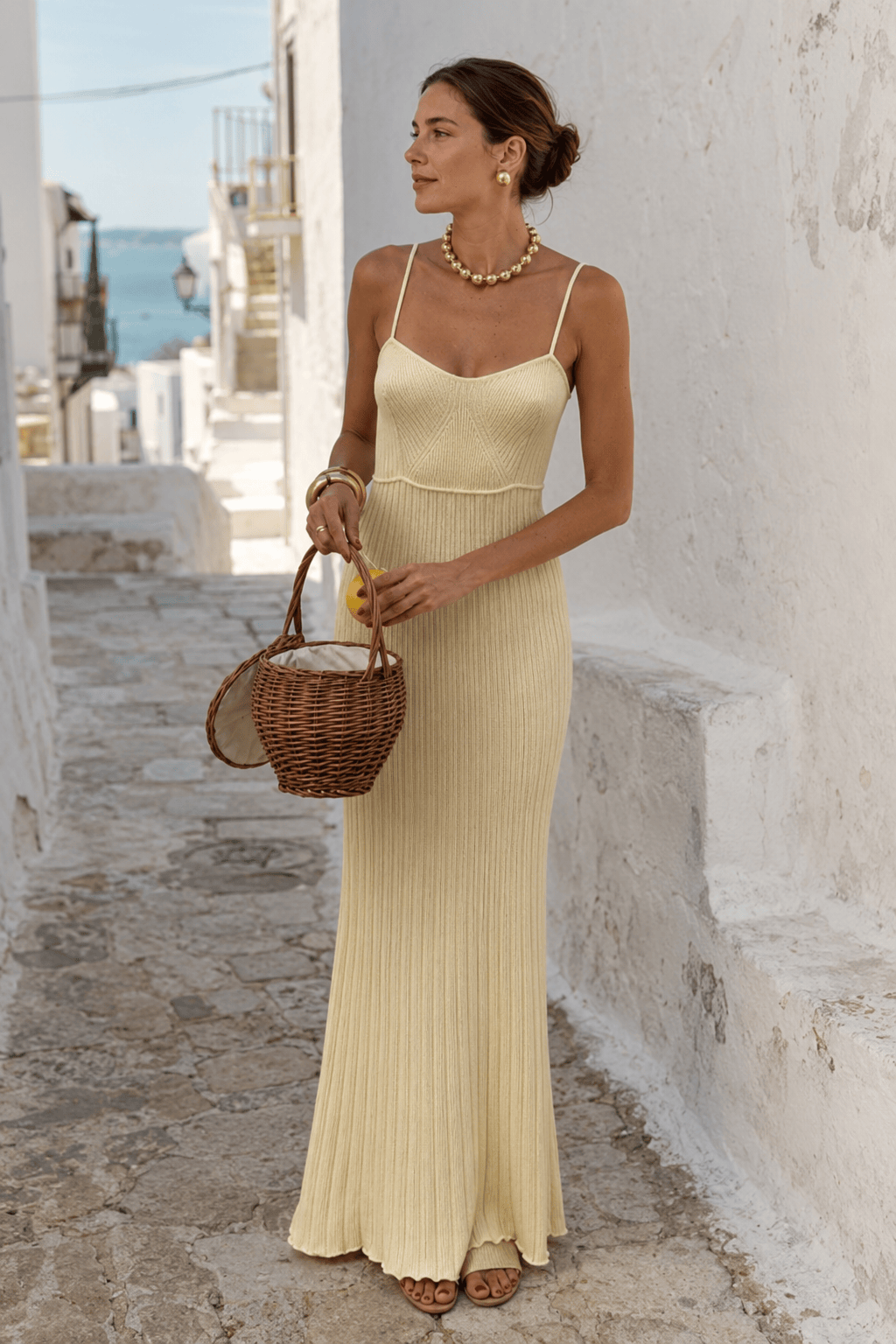 Ribbed Bodycon Maxi Dress