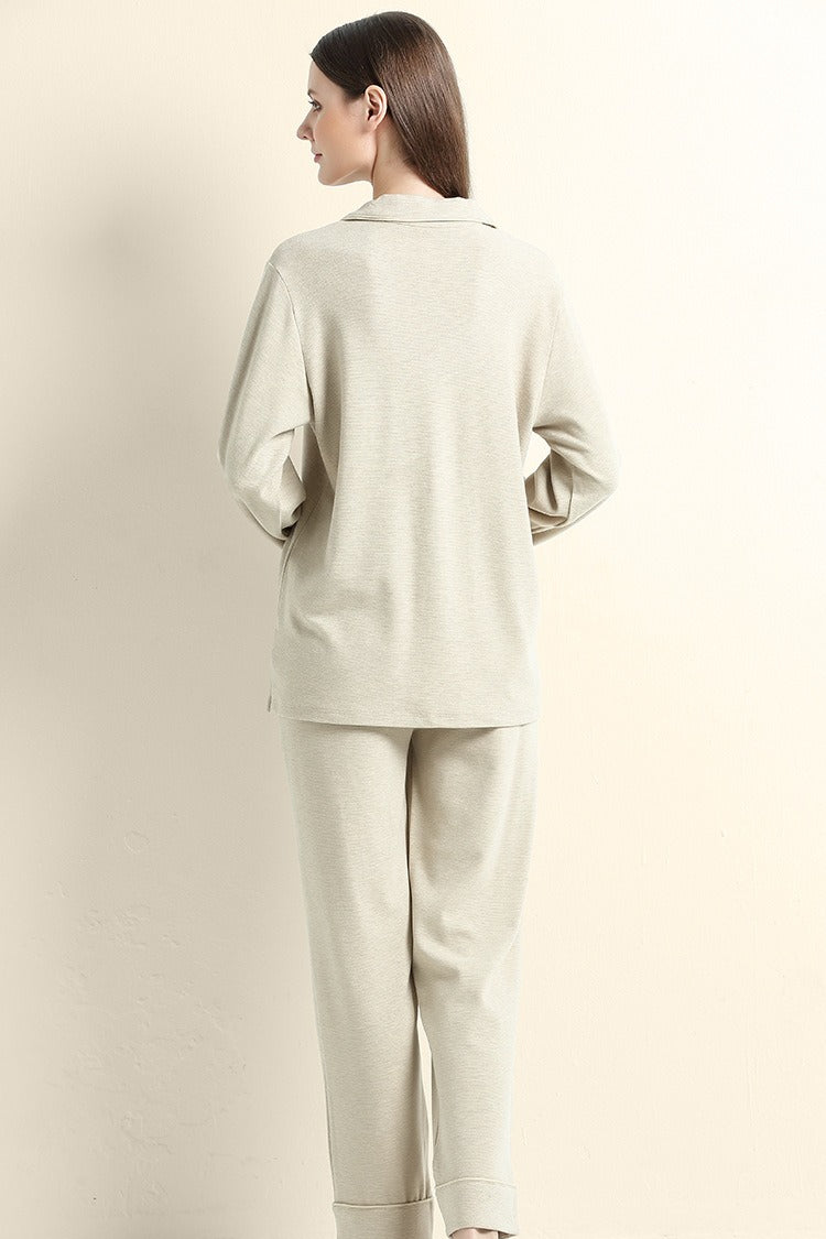 Luxury Thermal Flannel Loungewear Pajama Set
