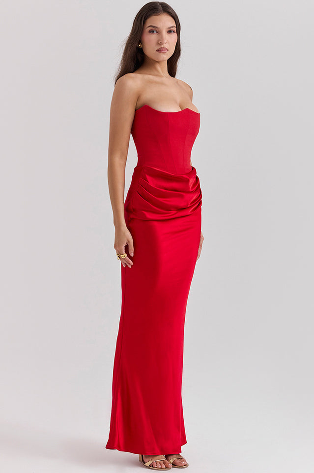 Persephone Off Shoulder Bustier Dress - View 20