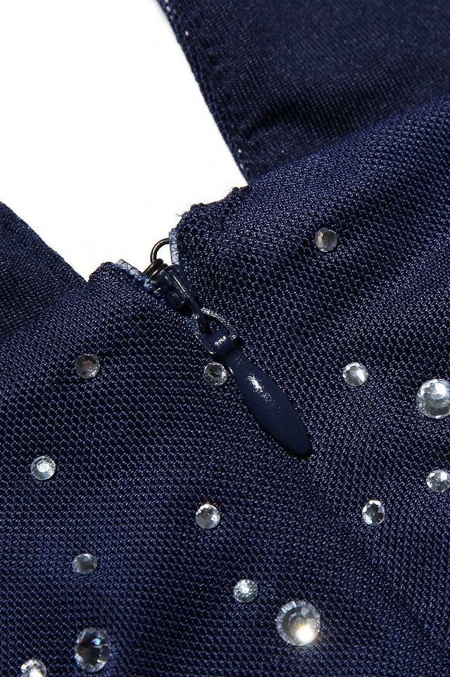 Jovanna Embellished Midi Dress