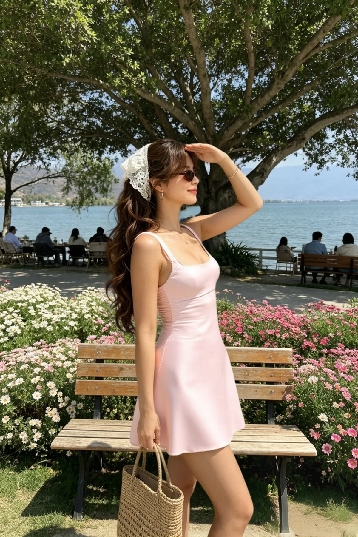 Satin Princess Slip Dress - View 3