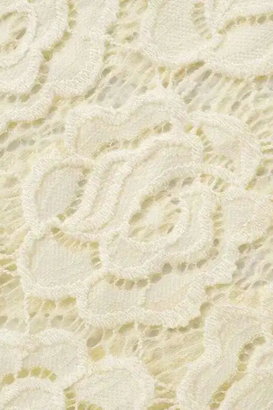 Lace Strapless Mini Dress - View 4