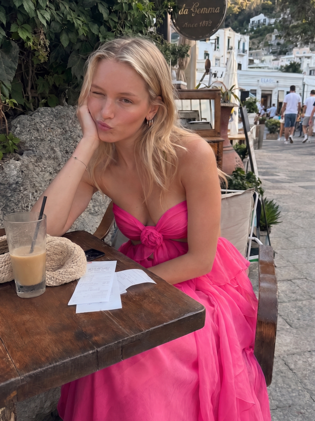 Backless Lace Maxi Dress