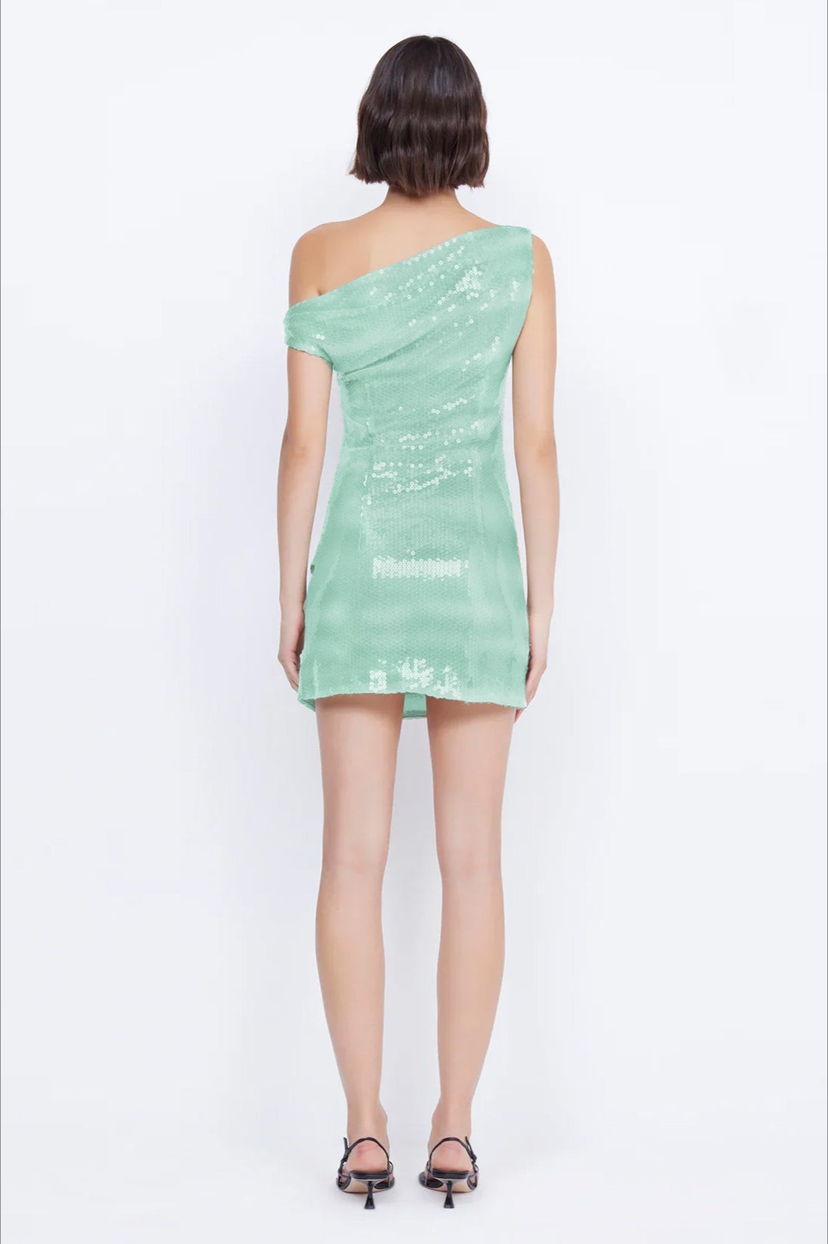 Trendy Off Shoulder  Sequin Dress - View 3