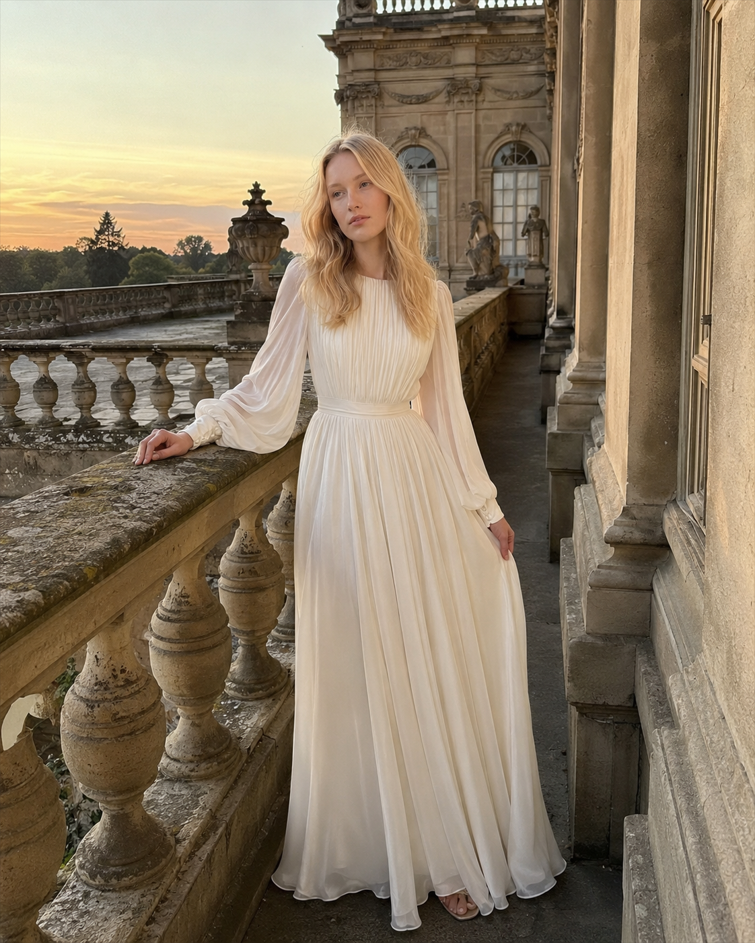 Sheer Mesh Maxi Dress