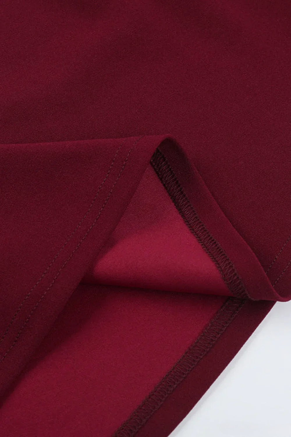 Backless Square Neck Fitted Party Dress - View 5