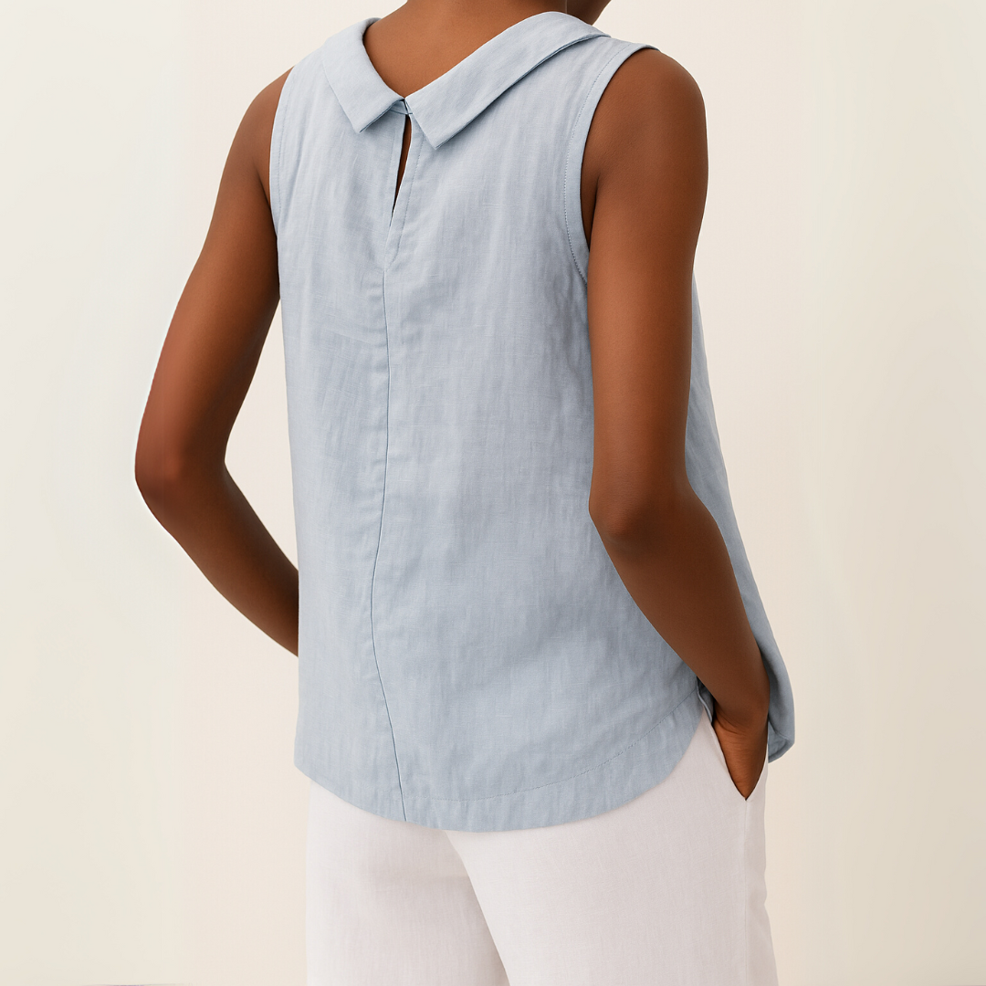 Roll Neck Sleeveless Shell Top 4