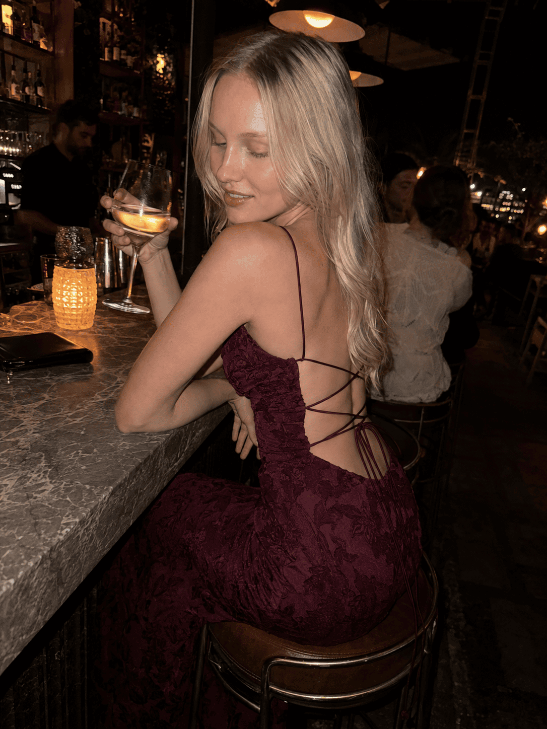 Backless Maxi Dress
