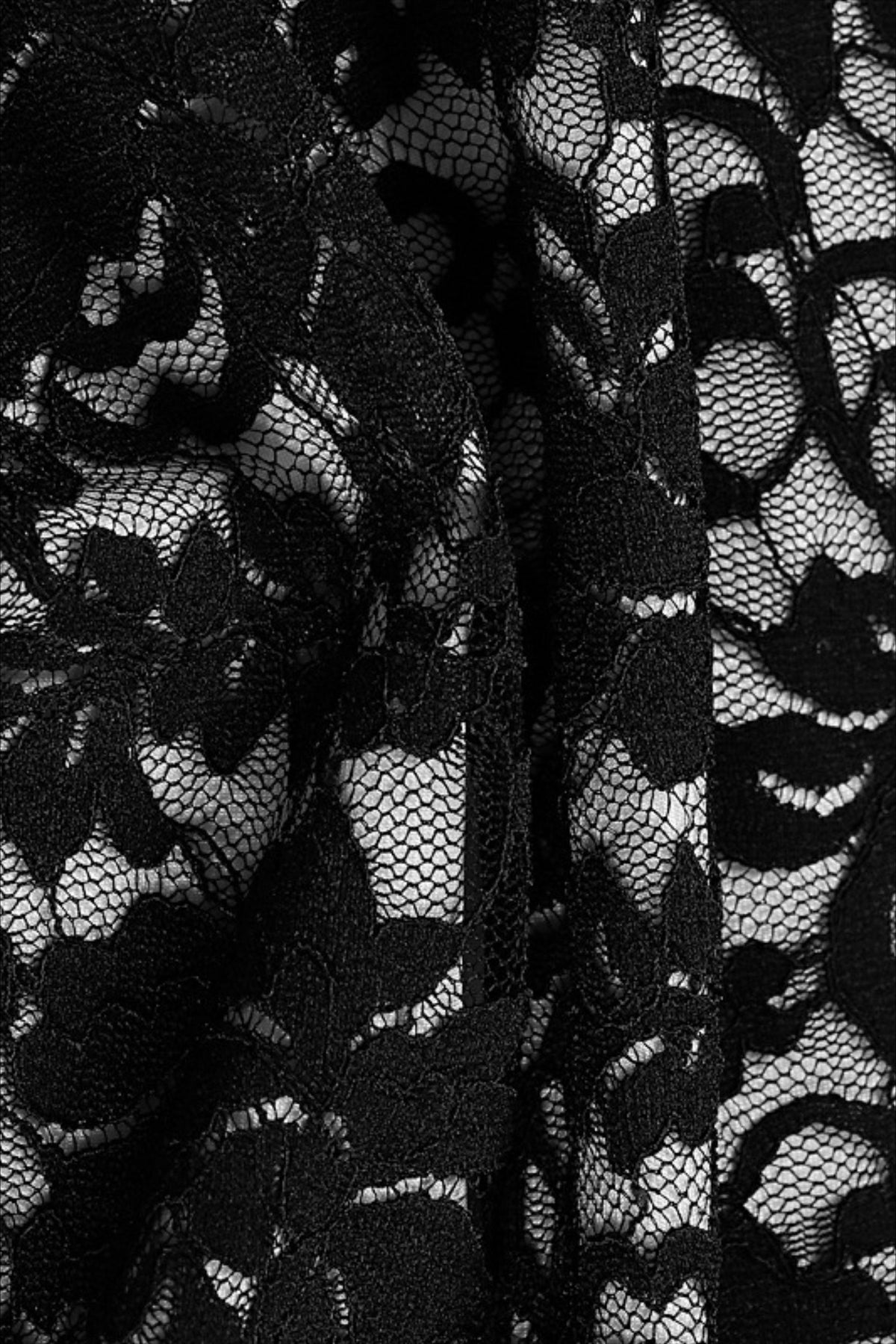 Lace Bodycon Floral Dress