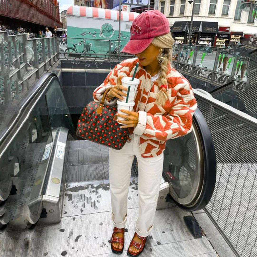 Floral Quilted Open Front Jacket 5
