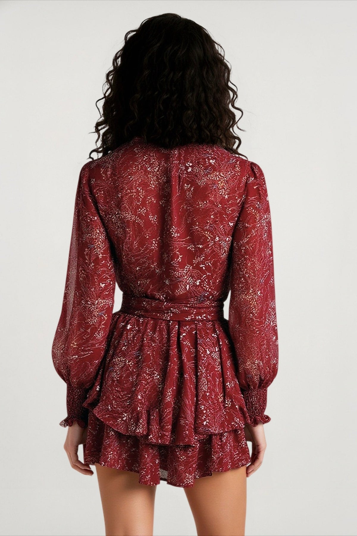 Vintage Washed Floral Dress
