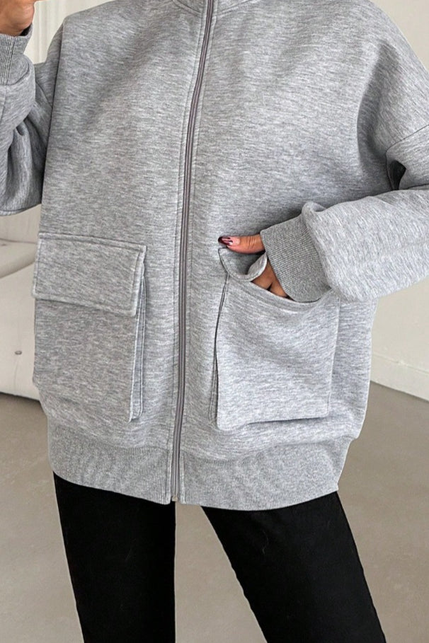 Slim Fit Bomber Jacket