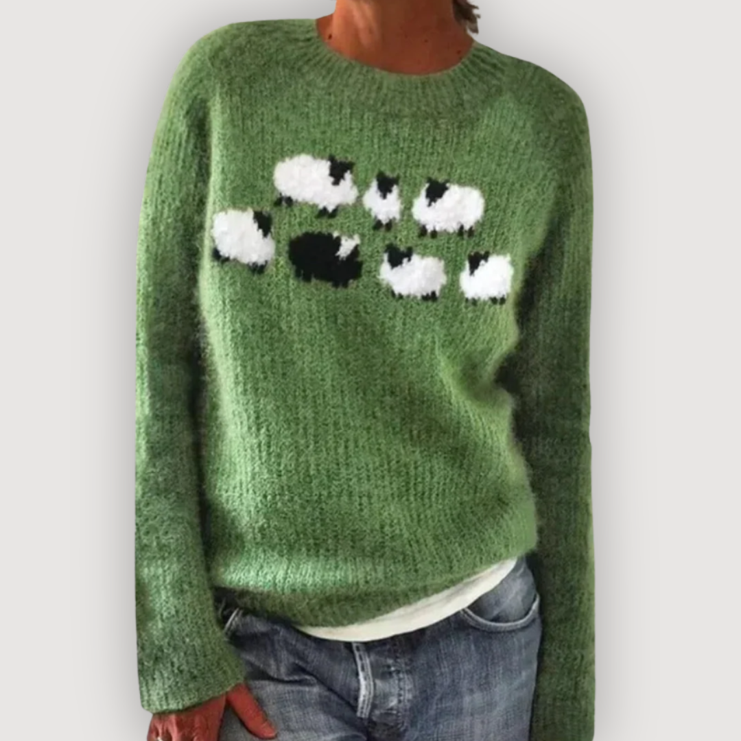 Striped Boat Neck Long Sleeve Knit Jumper 9