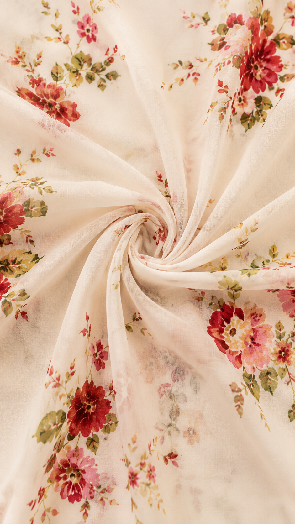 Floral Corset Bodice High Split Ruffle Hem Maxi Dress 5