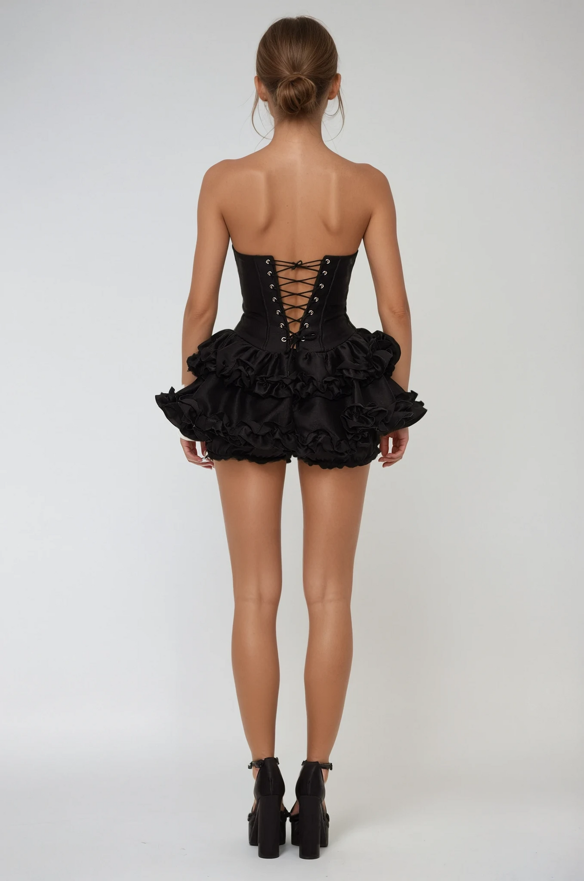 Strapless Midi Dress - View 4