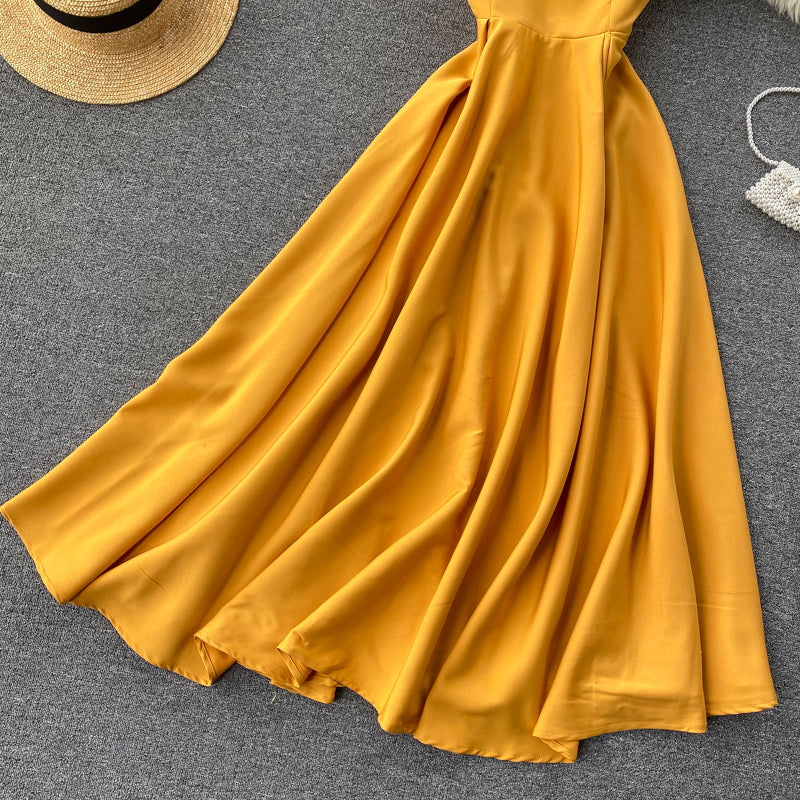 Cocktail Sleeveless Sweetheart Neck Wide Strap A-Line Midi Dress - View 12