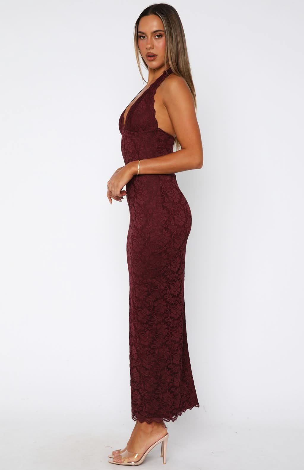 Resa Lace Maxi Dress - View 6