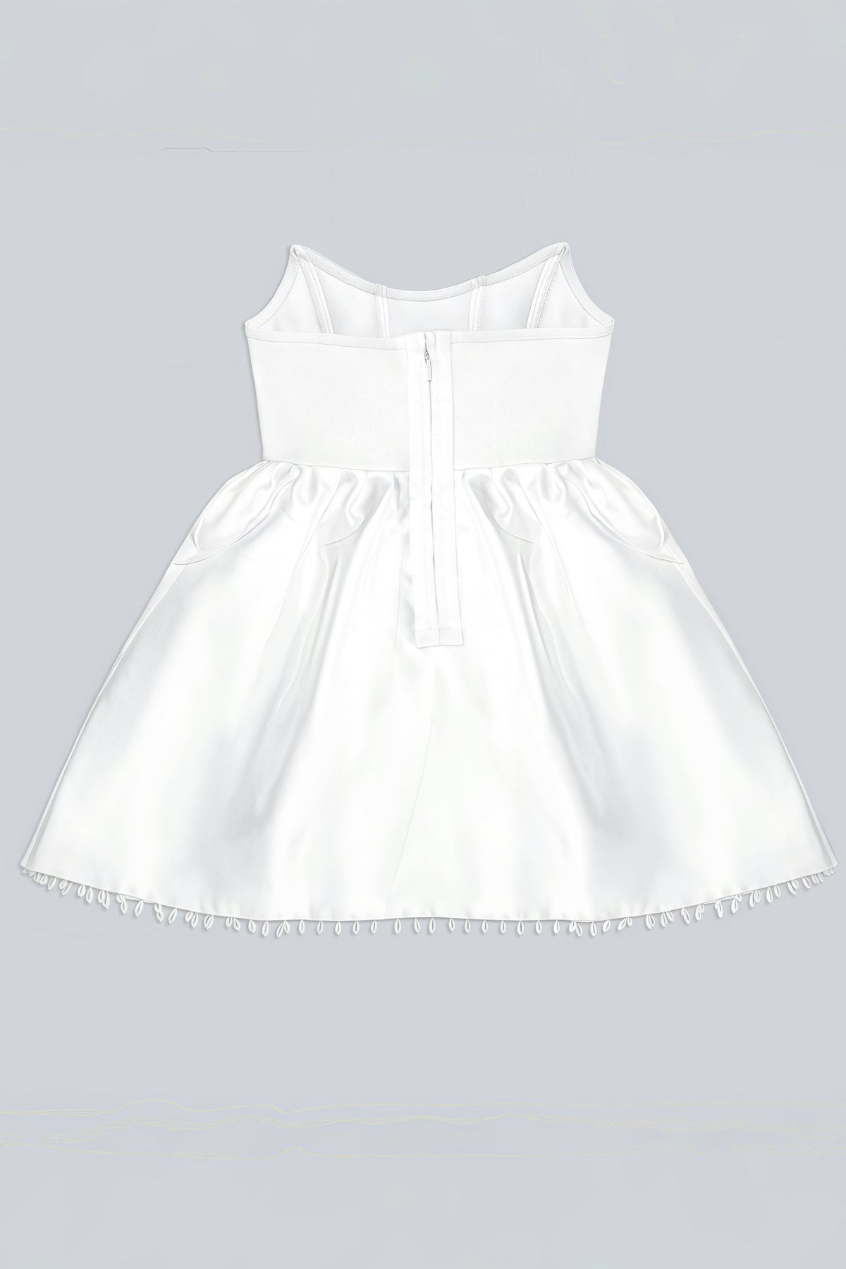 Hadrian Pearl Lace Mini Dress - View 4