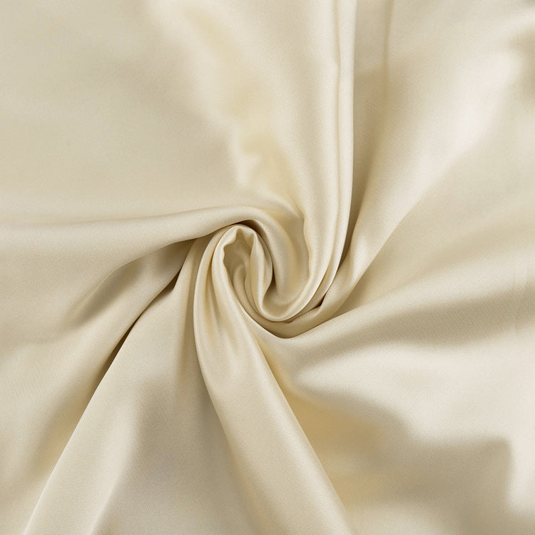 Satin Bell Sleeve Open Back Circle Cut Out Tie Bow A-Line Mini Dress - View 4