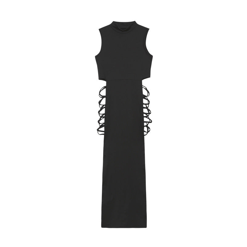 Romina Sleeveless Cut Out Maxi Dress - View 6