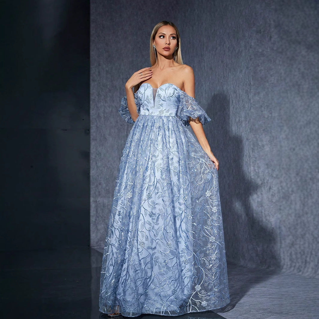 Mesh Off Shoulder Mini Dress Cocktail