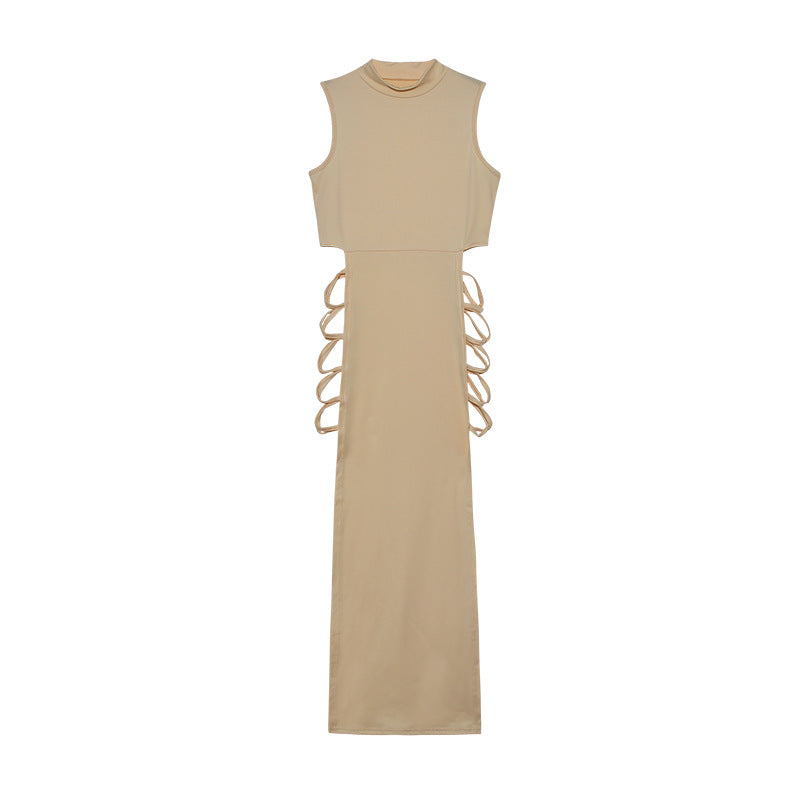 Romina Sleeveless Cut Out Maxi Dress - View 8